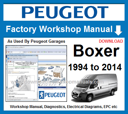 Peugeot Boxer Workshop Manual Download